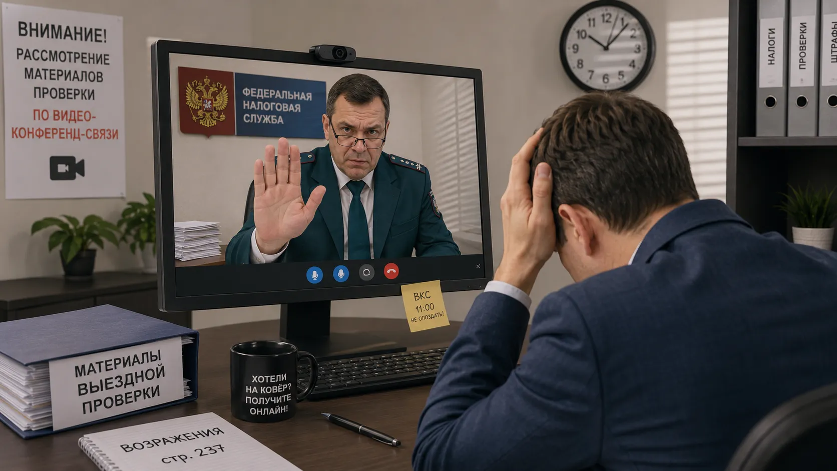 Налоговый контроль перейдет на видеосвязь и Госуслуги