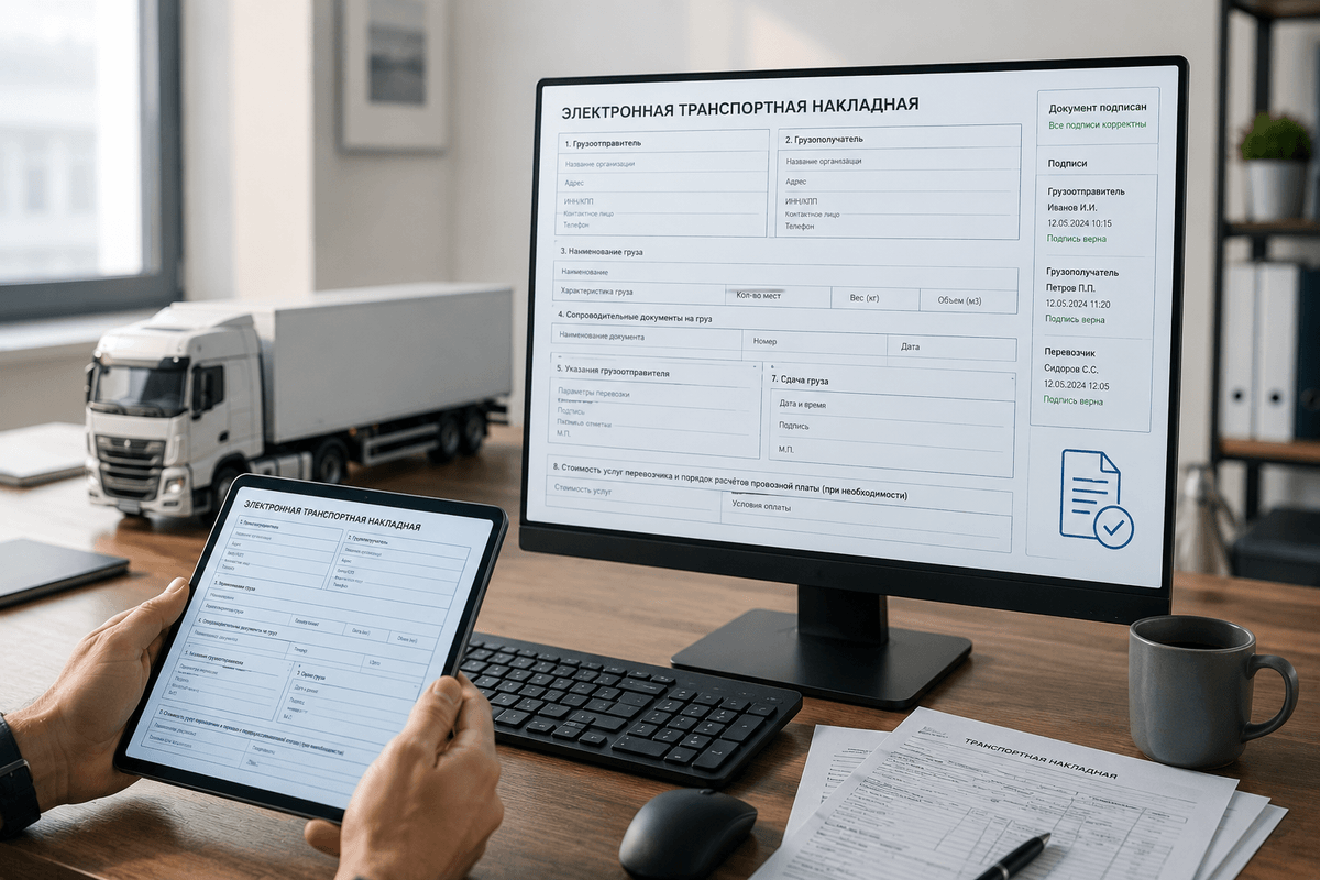 Перевозочные документы — новый порядок оформления через ГИС ЭПД