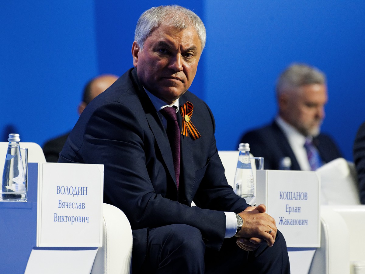 25 сентября Володин перечислил новые законы на октябрь